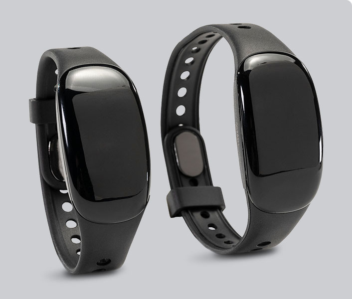 Unique Resident Wearable - Attractive and discreet resident wearable, with locating option